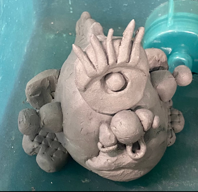 Clay Monster - MARY KATHRYN'S ART AND DESIGN AT APEX HIGH SCHOOL